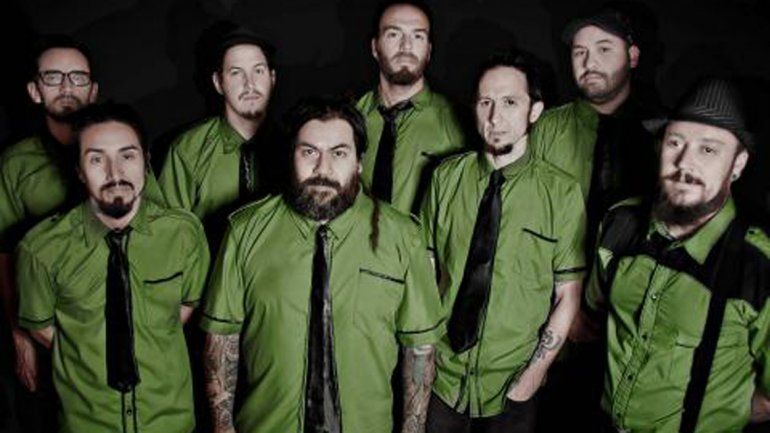 Un festejo  con bandas locales en  el Español