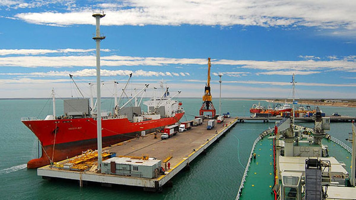 El puerto de San Antonio Este y su crisis estructural