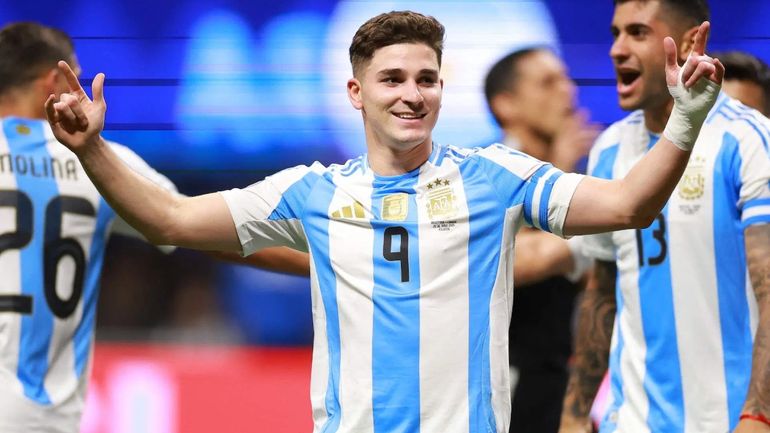 Julián Álvarez será uno de los futbolistas mayores de 23 años en los Juegos Olímpicos 2024. Julián Álvarez será uno de los futbolistas mayores de 23 años en los Juegos Olímpicos 2024.