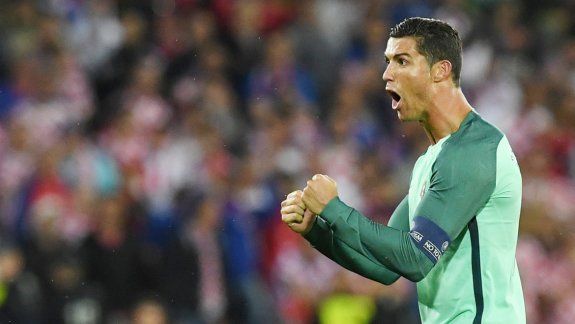 Cristiano hizo un flojo partido, pero participó en la jugada del gol.