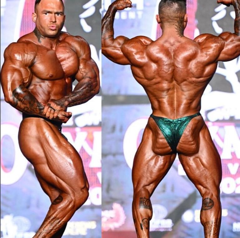 Francisco Barrios Vlk, fisicoculturista de Comodoro Rivadavia, en Mr. Olympia. Francisco Barrios Vlk, fisicoculturista de Comodoro Rivadavia, en Mr. Olympia.