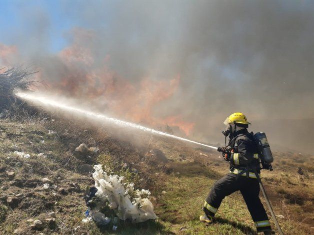 Incendio en Junín de los Andes: el fuego está controlado