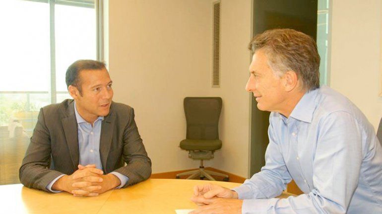 Gutiérrez continúa afianzando su relación con el presidente Macri.