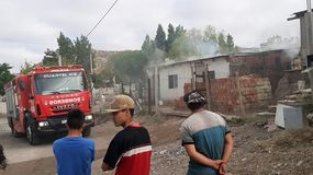 Un nene jugaba con un encendedor y provocó un incendio