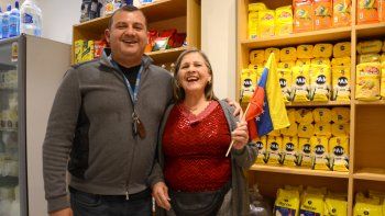 El almacén de Neuquén que acerca a los venezolanos a su tierra