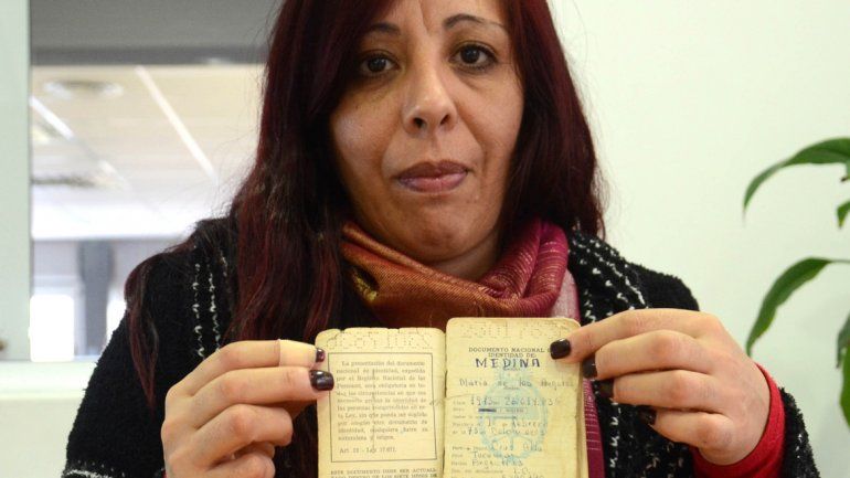 María de los Ángeles Medina dice en su DNI