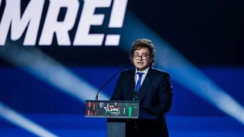 El presidente Javier Milei en la Conferencia de Acción Política Conservadora (CPAC), en Hungría. El presidente Javier Milei en la Conferencia de Acción Política Conservadora (CPAC), en Hungría.