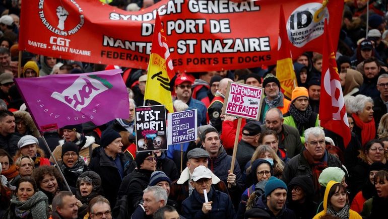 Francia: huelga por la reforma jubilatoria