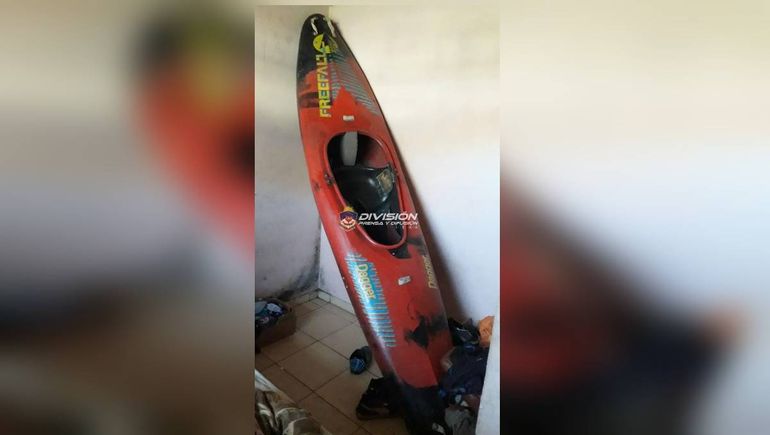 Recuperaron el kayak que le habían robado a una escuela