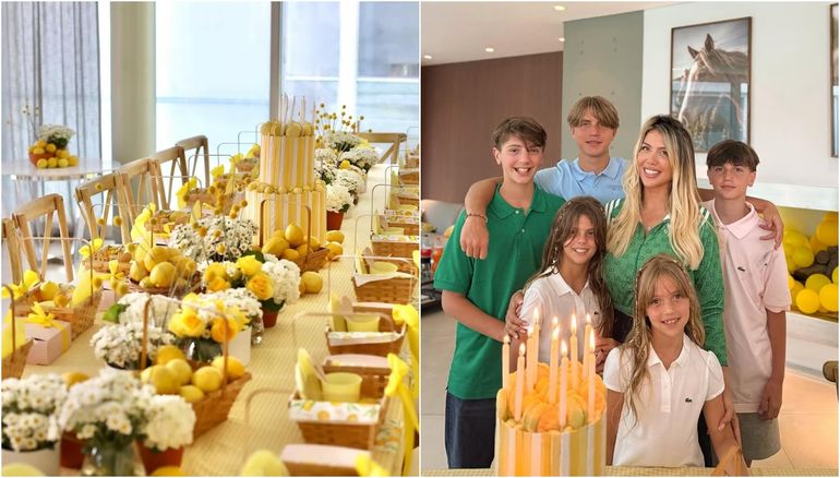 El cumpleaños de la hija de Wanda Nara El cumpleaños de la hija de Wanda Nara