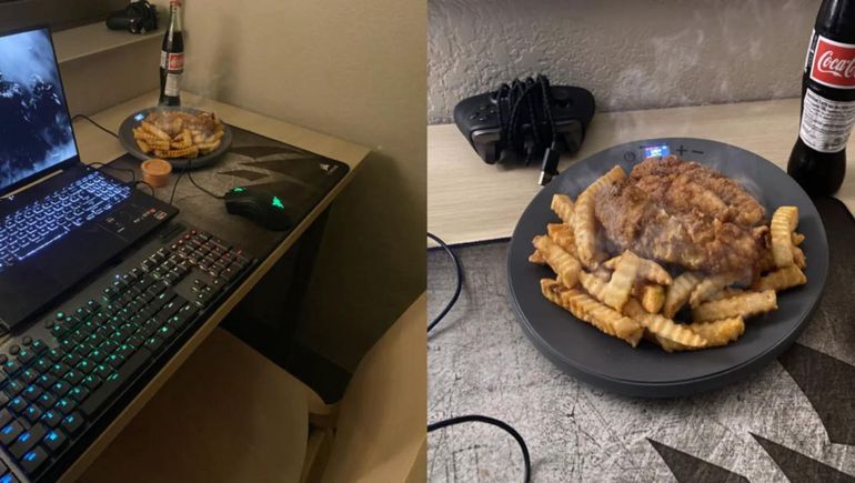 Con autonomía de una hora y carga inalámbrica, el invento de un joven de 18 años promete transformar la forma de comer en casa y en la oficina. Con autonomía de una hora y carga inalámbrica, el invento de un joven de 18 años promete transformar la forma de comer en casa y en la oficina.