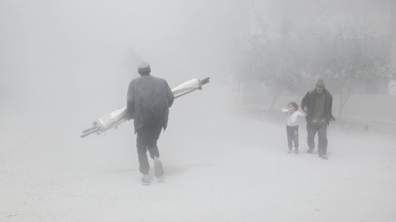 Las imágenes fueron desgarradoras