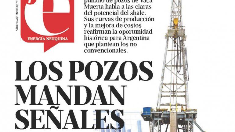 Los pozos mandan señales