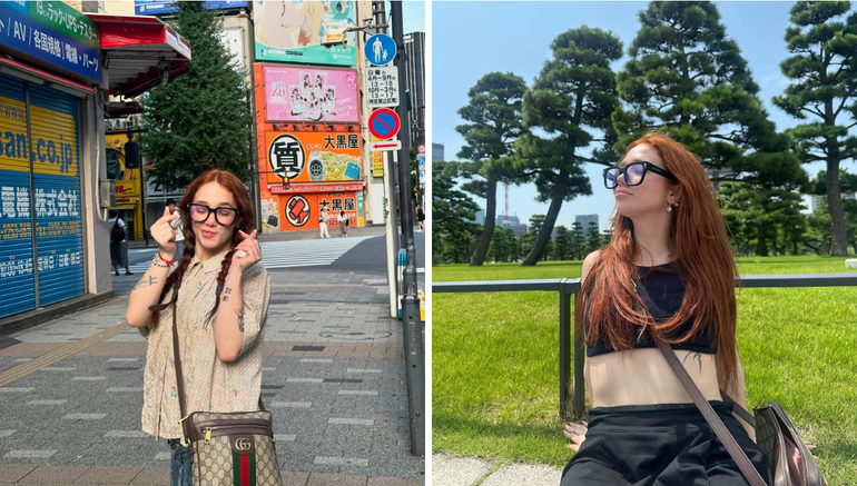 El viaje de Ángela Torres y Rusherking a Japón. El viaje de Ángela Torres y Rusherking a Japón.