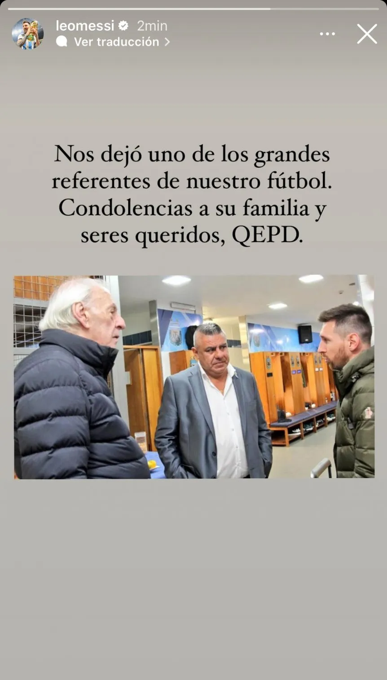 Leo conoció al Flaco recién en 2019, antes de la Copa América. Leo conoció al Flaco recién en 2019, antes de la Copa América.