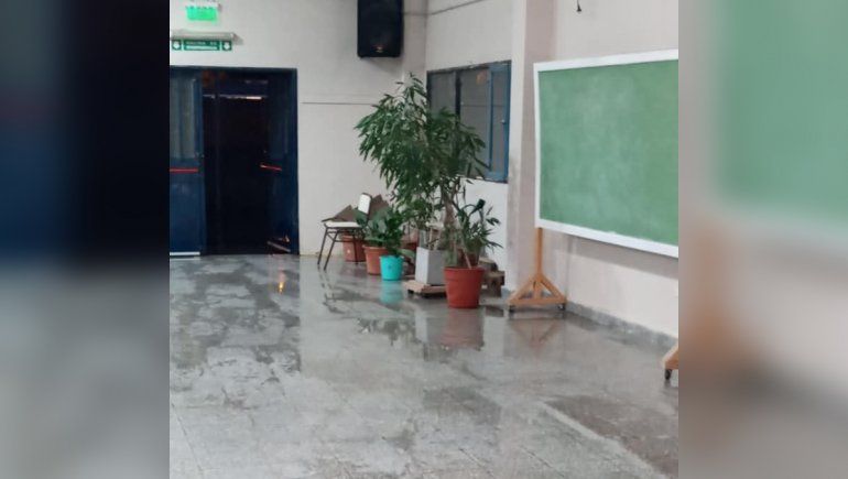 Cómo afectó el temporal en el dictado de clases en la región