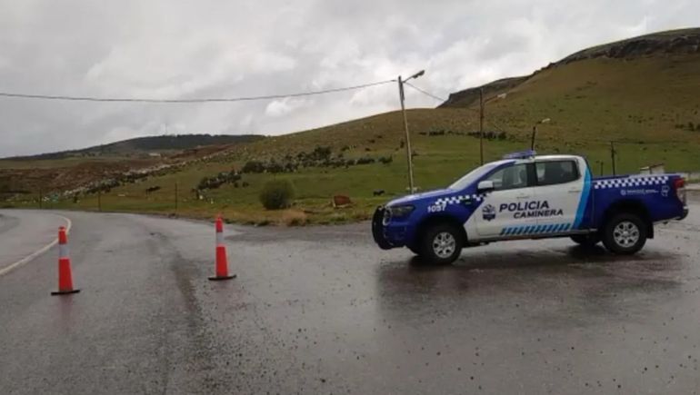 La restricción a la circulación en Santa Cruz se inició a las 14 de este jueves. El pronóstico indicaba que las ráfagas más intensas se prlongarían al menos hasta las 19 (foto de archivo).  