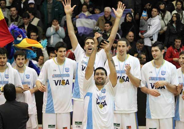 El básquet de Argentina en la cima de Sudamérica