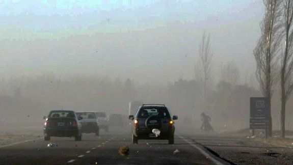 Vuelven las ráfagas de viento de 90 km/h o más a la región