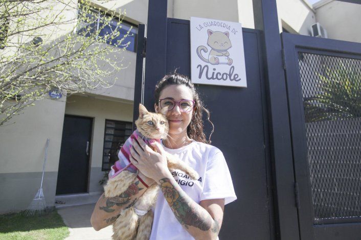 Agustina junto a Nicole