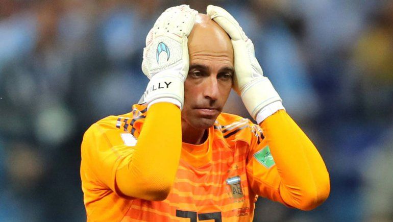 Willy Caballero reflexionó sobre su error en el Mundial 2018