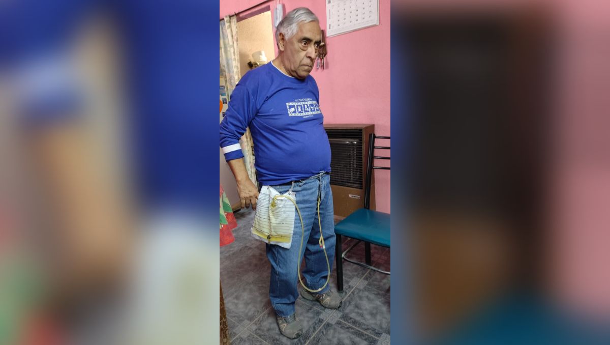 Desesperado pedido de ayuda para un abuelo que necesita una cirugía urgente