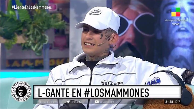 El accidente de L-Gante que impresionó a todos Los Mammones