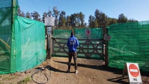 Detenidos por trabajar en una obra en la cuarentena