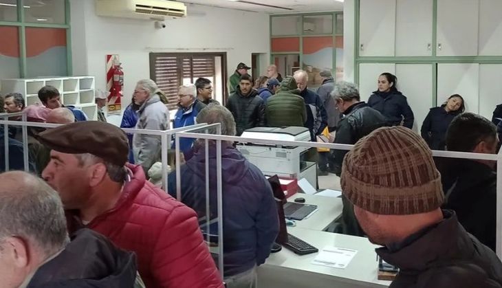 Productores tomaron en su momento las instalaciones de Corfo en protesta por los desmanes que exist&iacute;an con los dineros p&uacute;blicos.