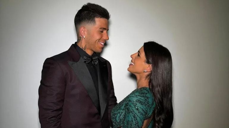 Valentina Cervantes y Enzo Fernández Valentina Cervantes y Enzo Fernández