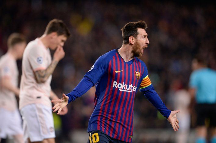 Gracias a Messi, el Barcelona se clasificó a las semifinales de la Champions