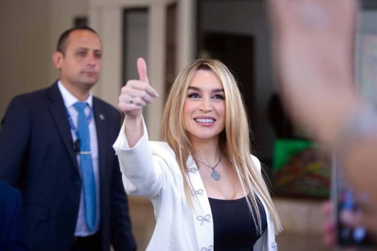 El outfit de Fátima Florez durante la asunción de Javier Milei