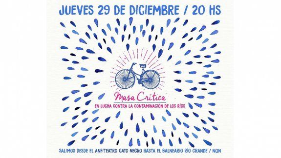 Convocan hoy a una bicicleteada en defensa de los ríos de Neuquén