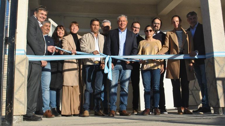 En la inauguración de un Centro de Salud, Carlos Koopmann habló de la Ficha Limpia en Zapala
