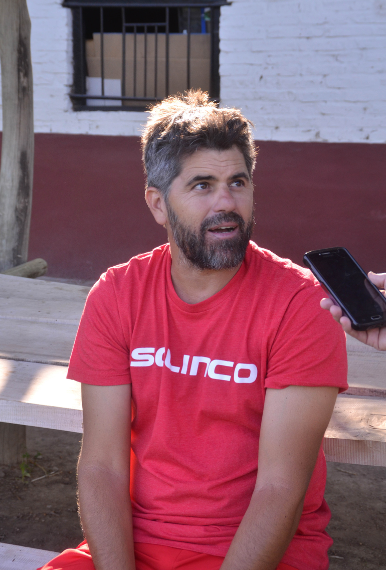 Juan Pablo Guzmán opinó de la talentosa jugadora a la que entrena (Foto Antonio Spagnuolo).