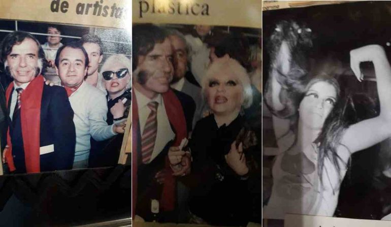 Menem y su asesora espíritual. Menem y su asesora espíritual.