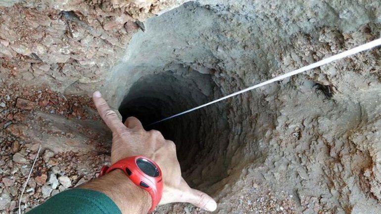 Hallaron pelo del nene que cayó al pozo en Málaga