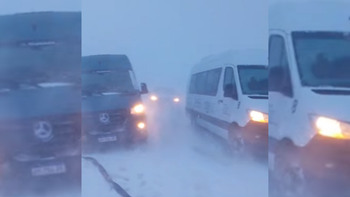 Una fuerte nevada azotó los sectores cordilleranos de la provincia. Una fuerte nevada azotó los sectores cordilleranos de la provincia.