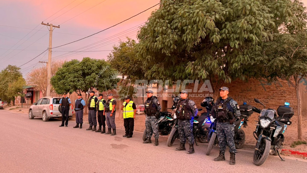 Gran operativo en Centenario: alcoholemias positivas