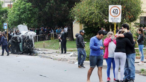 Los vecinos de la localidad bonaerense mostraron su indignación.