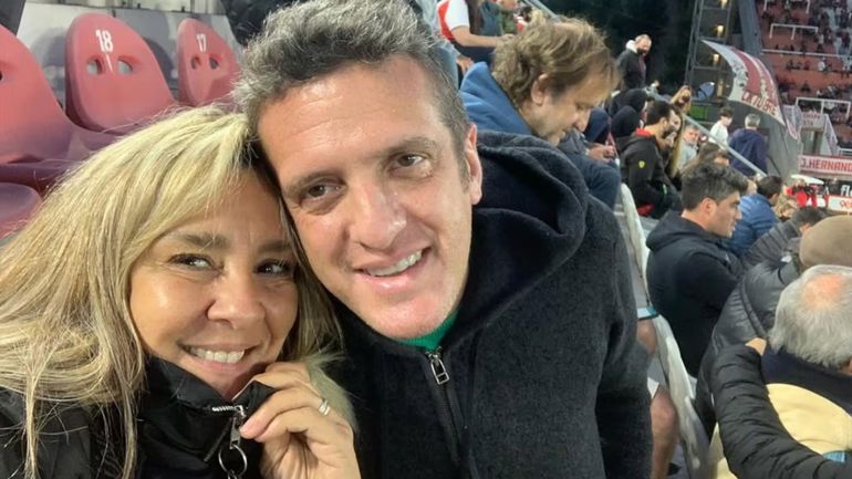 Mauro Szeta y su pareja Mauro Szeta y su pareja