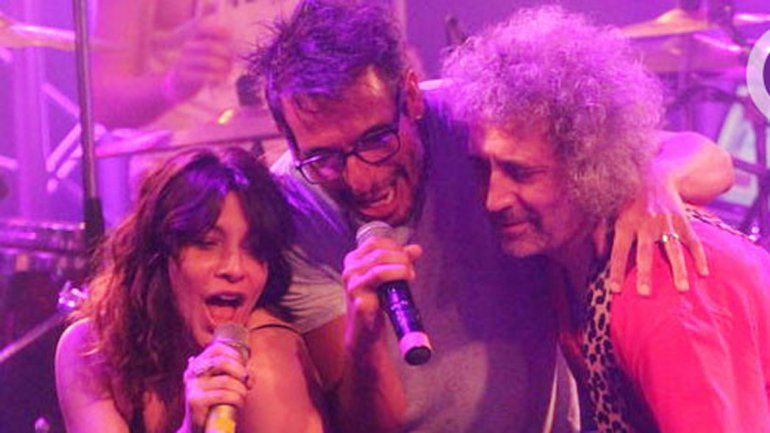 La actriz y su novio fueron invitados al show de La Franela.