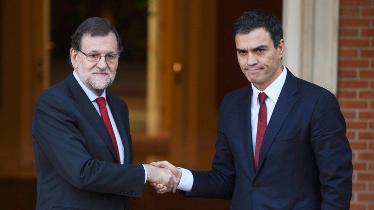 Mariano Rajoy y Pedro Sánchez.