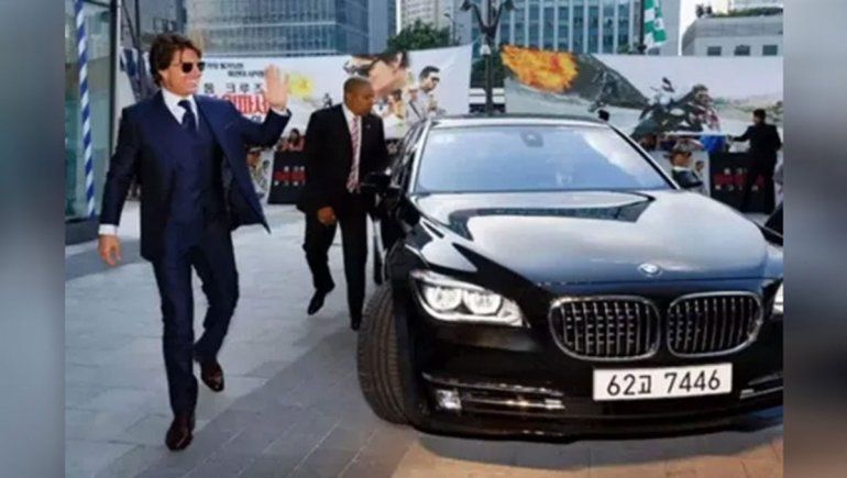 Afano imposible: le robaron el auto a Tom Cruise