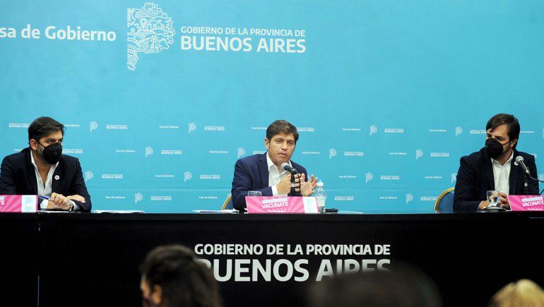 Axel Kicillof comparó la segunda ola con un tsunami