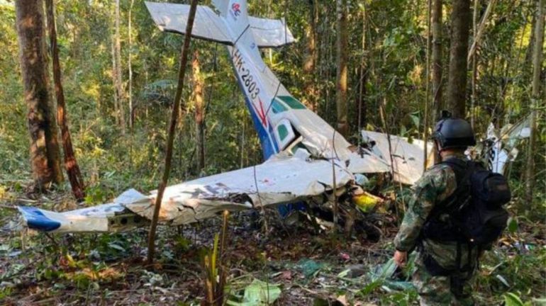 Colombia: encuentran a cuatro niños que estuvieron 40 días perdidos en la selva