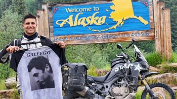 viajo de ushuaia a alaska y cumplio una promesa con una remera que surgio en chos malal viajo de ushuaia a alaska y cumplio una promesa con una remera que surgio en chos malal