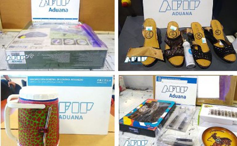 Los insólitos métodos para traficar drogas: mulas, sandalias y tenedores