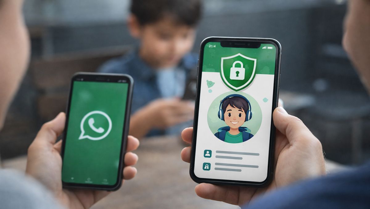 La nueva función de WhatsApp permitirá a padres y tutores supervisar contactos, grupos y configuraciones de privacidad en las cuentas de menores.