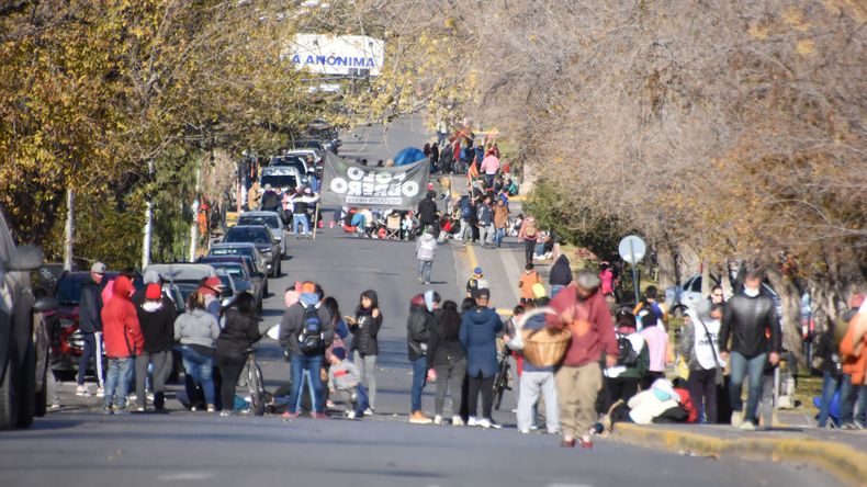 Los fondos canalizados por la cooperativa Viento Sur se consiguieron en un contexto de conflictividad social en Neuquén.